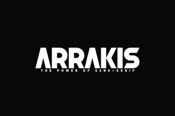 Arrakis Font: Bold Simplicity for Modern Branding
