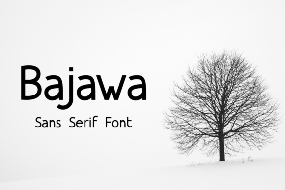 Bajawa: A Minimal Sans Serif Font for Editors
