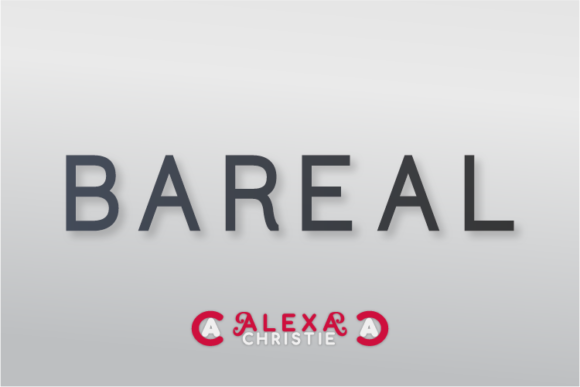 Bareal: A Modern Sans Serif Font for Classy Branding