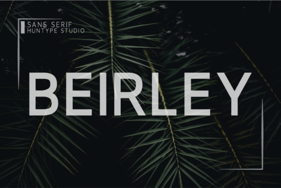 Beirley: A Fresh Sans Serif Font for Modern Web Design