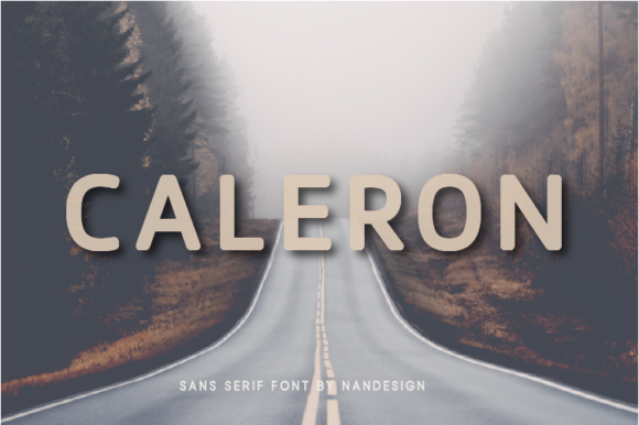 Caleron Font: Bold Typography for Modern Web Design