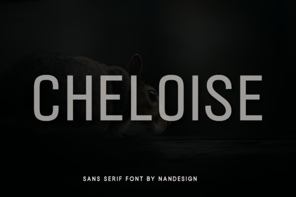 Cheloise Typeface for Modern Web Design