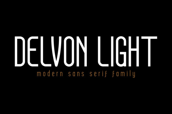 Delvon Light: The Modern Sans Serif Font for Marketers