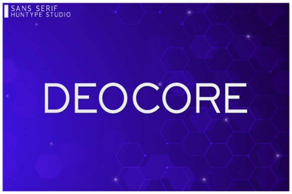 Deocore: A Smooth Sans Serif Font for Modern Branding