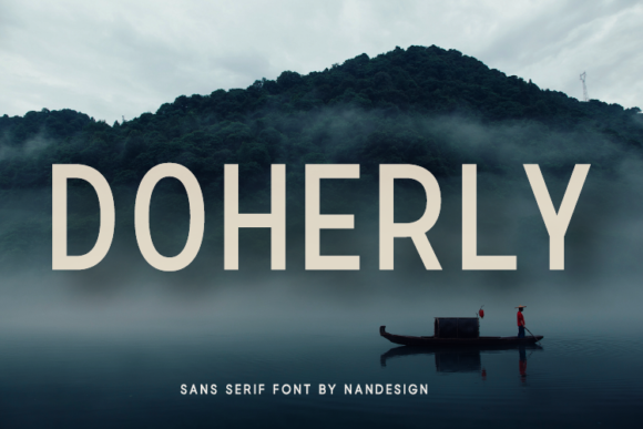 Doherly: The Bold Sans Serif Font for Modern Editorial Design