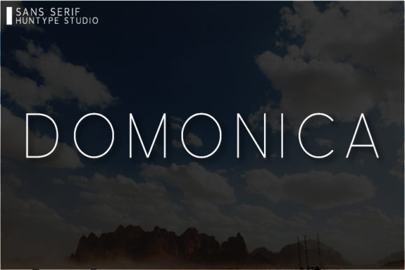 Domonica: A Clean Sans Serif Font for Makers