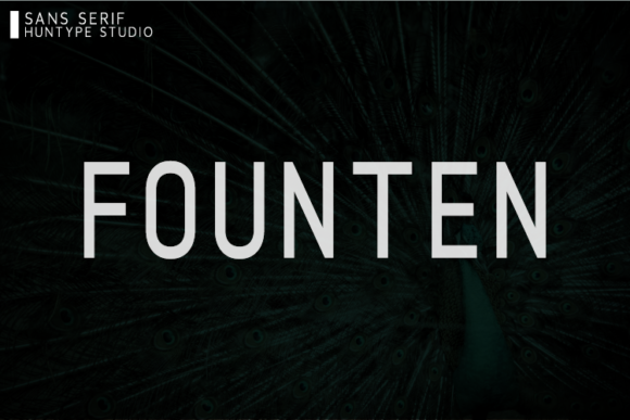Founten: The Minimal Sans Serif Font for Makers