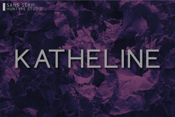 Katheline: A Minimal Sans Serif Font for Makers