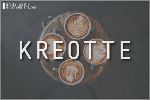 Kreotte: The Vintage Sans Serif Font for Crafters