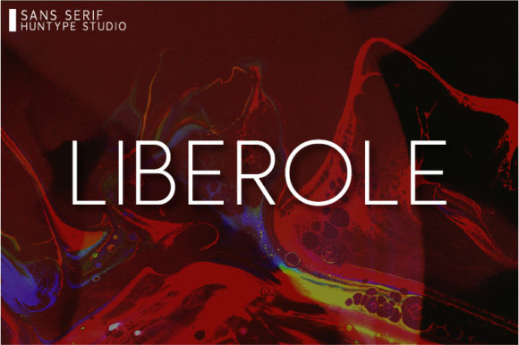 Liberole: A Romantic Sans Serif Font for Editorial Design