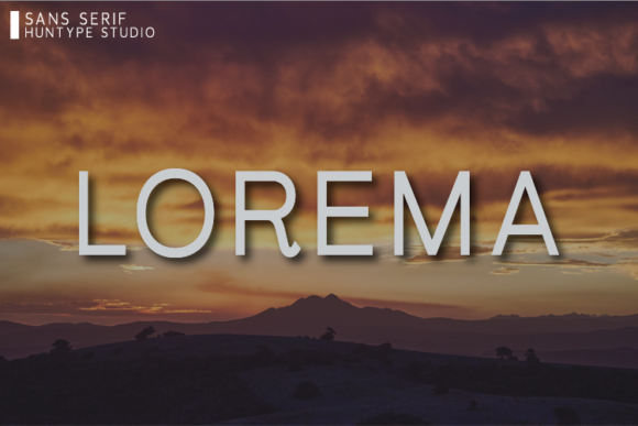 Lorema: A Versatile Sans Serif Font for Modern Web Design