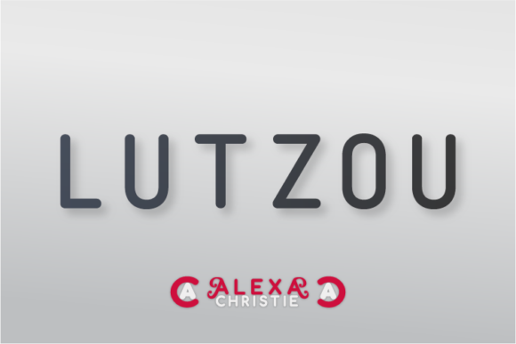 Lutzou: A Bold Sans Serif for Editorial Impact