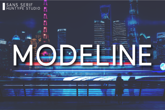 Modeline: A Modern Sans Serif Font for Editorial Design