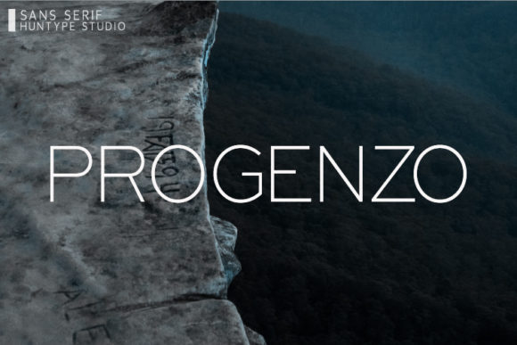 Progenzo: The Elegant Sans Serif Font for Crafters