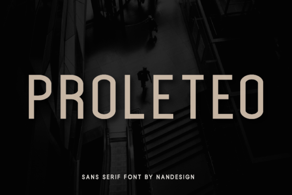 Proleteo Font for Crafters and Sellers