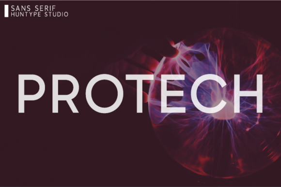Protech: An Elegant Sans Serif Font for Modern Branding