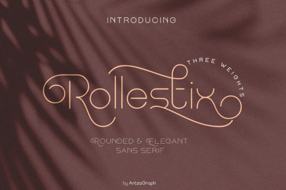 Rollestix: A Gorgeous Sans Serif Font for Makers