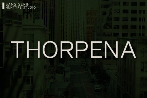 Thorpena: The Elegant Sans Serif for Modern Editorial