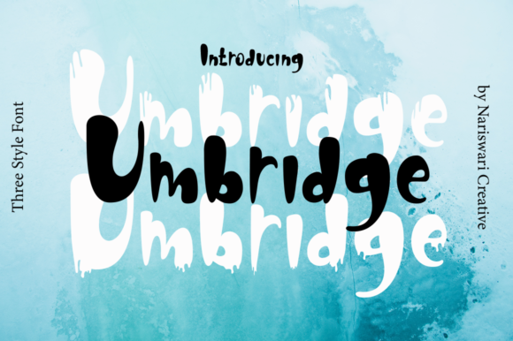 Umbridge Font: A Quirky Sans Serif for Crafters