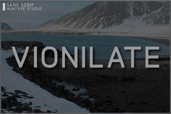 Vionilate Font Review: Modern Minimalist Design