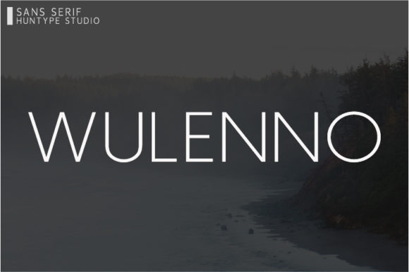 Wulenno: A Minimalist Sans Serif for Modern Editorial