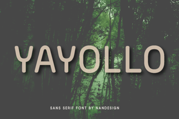Yayollo Typeface: A Clean Sans Serif for Editorial Design